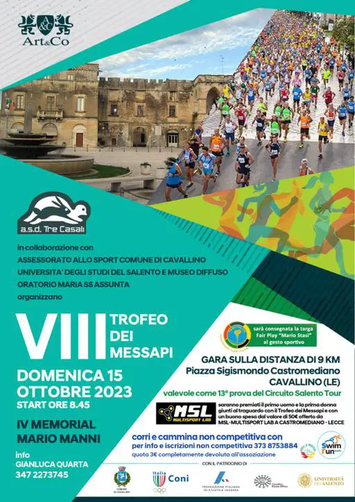 Risultati Trofeo Dei Messapi 2023