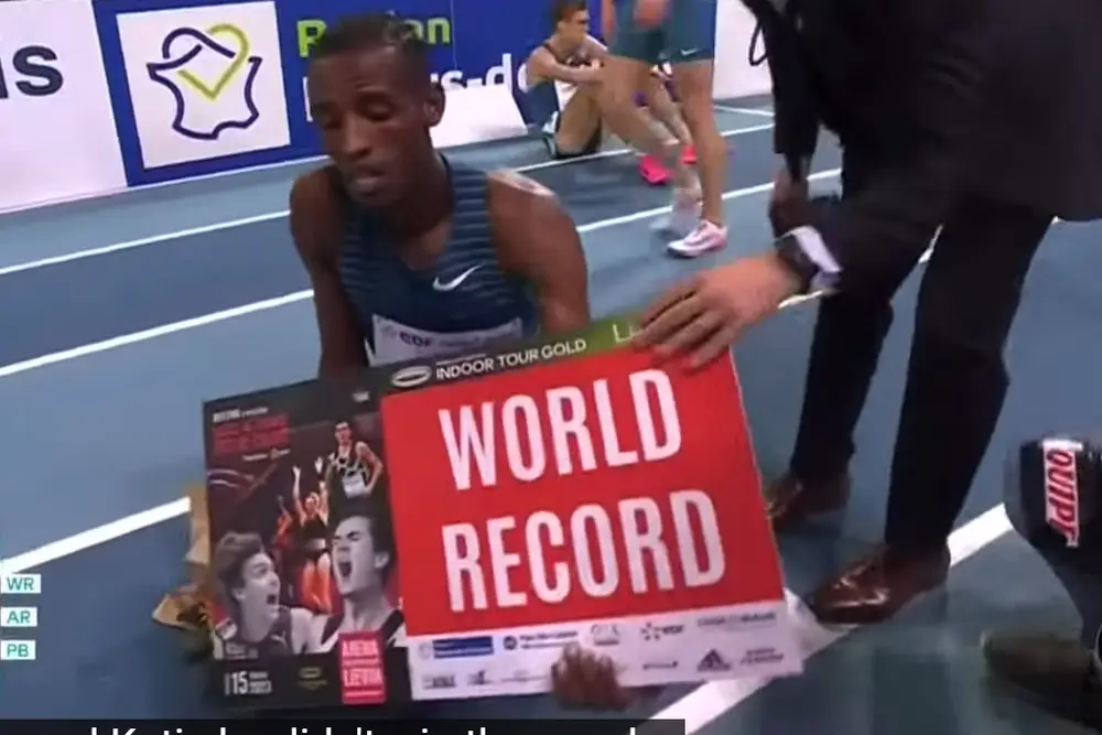 Lamecha Girma al record del mondo dei 3000m VIDEO