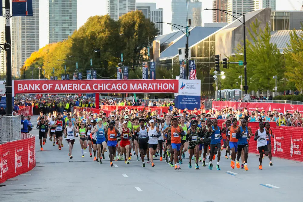 Maratona di Chicago 2023 diretta, orario di partenza e iscritti